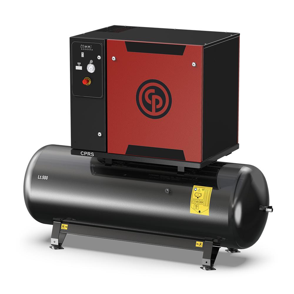 Piston Air Compressor CPRS 10500 NS59 FT, Chicago Pneumatic (4116026155, CHICAGO PNEUMATIC)