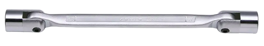 Raktas su vartomomis galvutėmis 8x9 