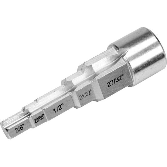 ⬡ Raktas pakopinis 1/2" (3/8", 29/68", 1/2", 21/32", 27/32") (YT03317, YATO)
