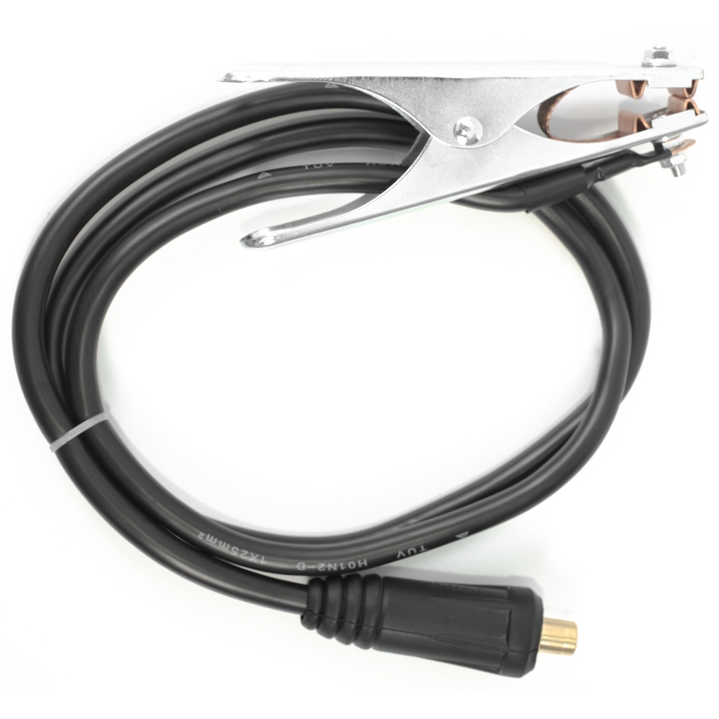 ⬡ Ground wire and ground clamp for MMA-250 Dinse 35-50mm². Spare part (YLMMA2503550, YOULI)