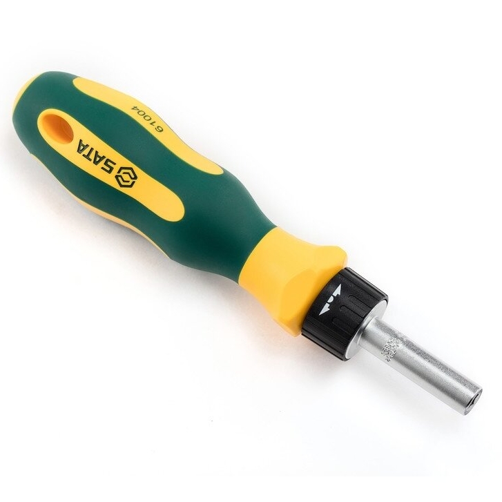 ⬡ Screwdriver with magnet for 1/4" Dr. Bits (ST61004G, SATA)