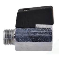 ⬡ Ball valve, male thread 3/8 in. x female thread 3/8 in. (29MF3838, OMG GHIOTTO)