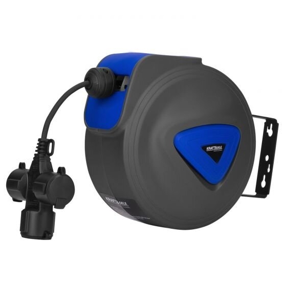 ⬡ Prailgintuvas su automatine rite 15m 3G1.5mm² 250V (KD4046, KRAFT&DELE)