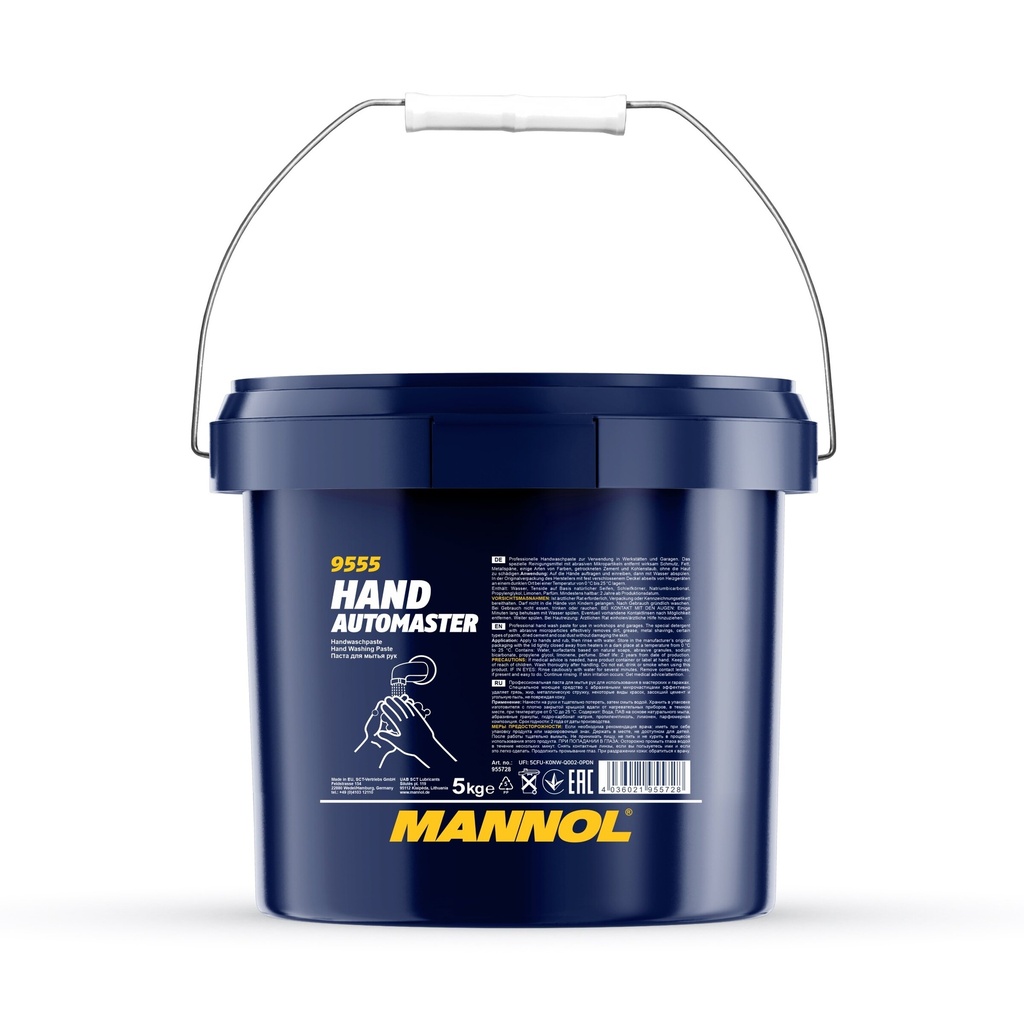 ⬡ Hand cleaning gel 5 kg (95555, MANNOL)
