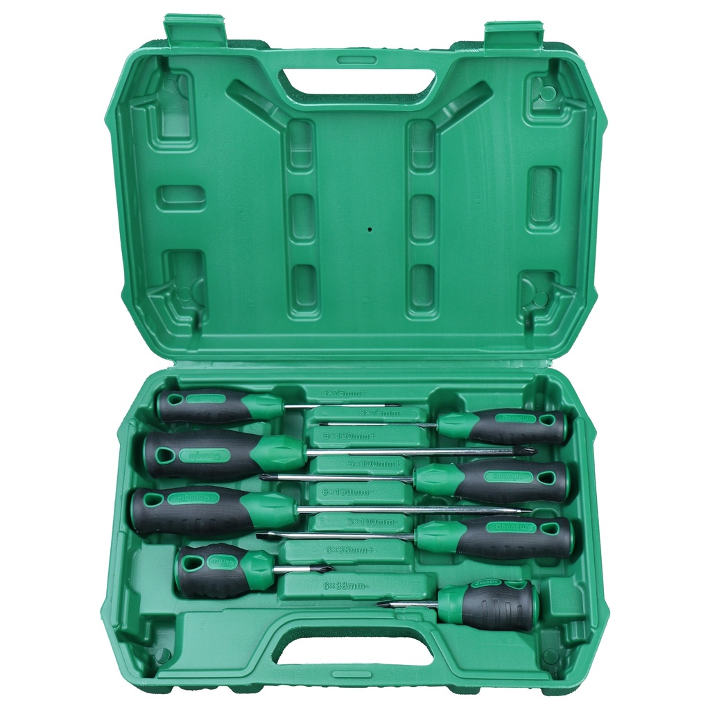 ⬡ Screwdriver set 8pcs (pl./PH) (CL504923, CHANGLU TOOLS)
