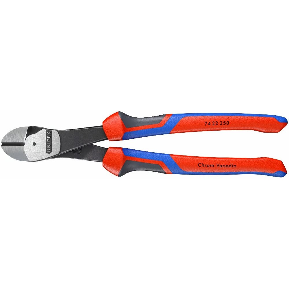 ⬡ High leverage diagonal cutting pliers 250mm KNIPEX (7422250, KNIPEX)