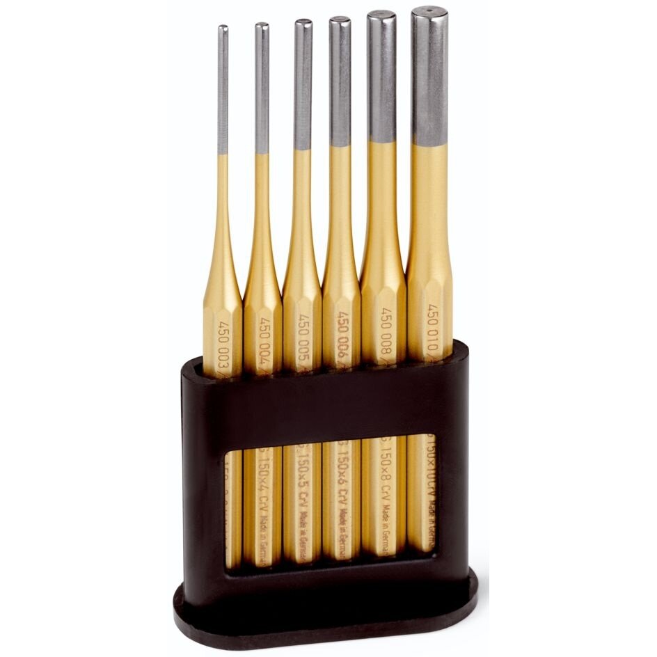 ⬡ Pin punch set 6pcs RENNSTEIG (9R4251700)