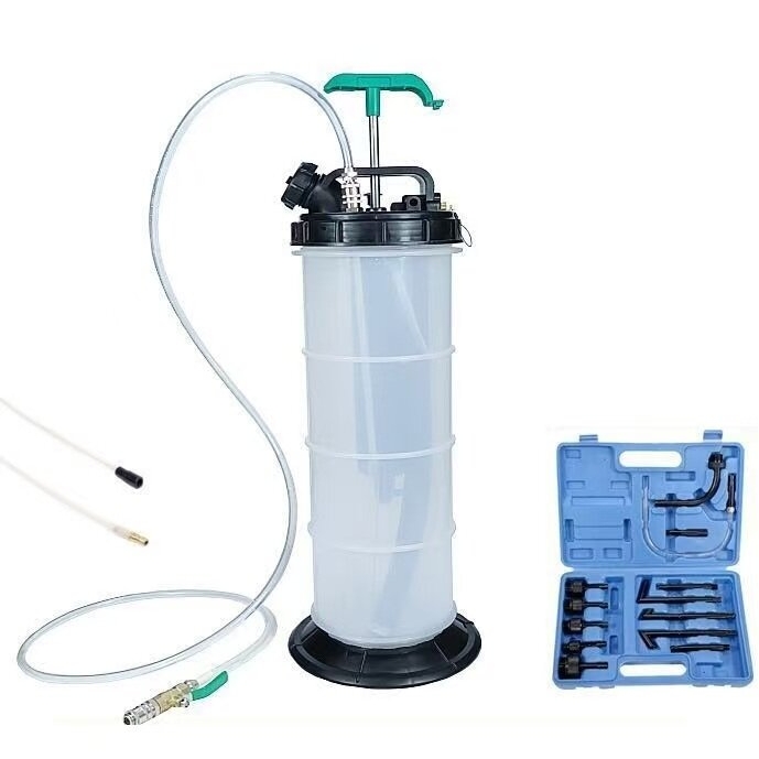 ⬡ Manual extract & discharge transmission oil pump 7.5l with ATF filler system (MHRMOP01)