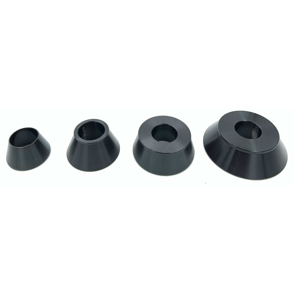⬡ Set of wheel mounting cones Φ40 mm, 4 pcs (PLB0025, PULI)