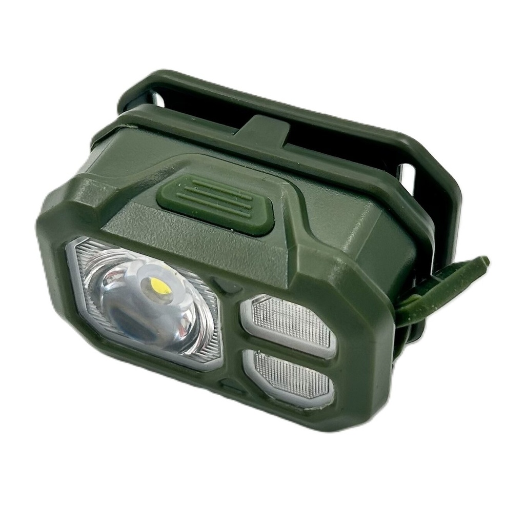 ⬡ SMD red light (8W) rechargeable head lamp (ZF3103, NINGBO BRIGHT)