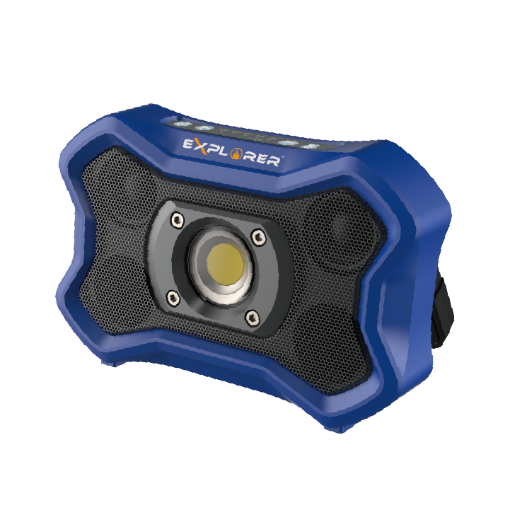 ⬡ COB(20W) rechargeable work light with speaker and bluetooth (ZF6915, NINGBO BRIGHT)