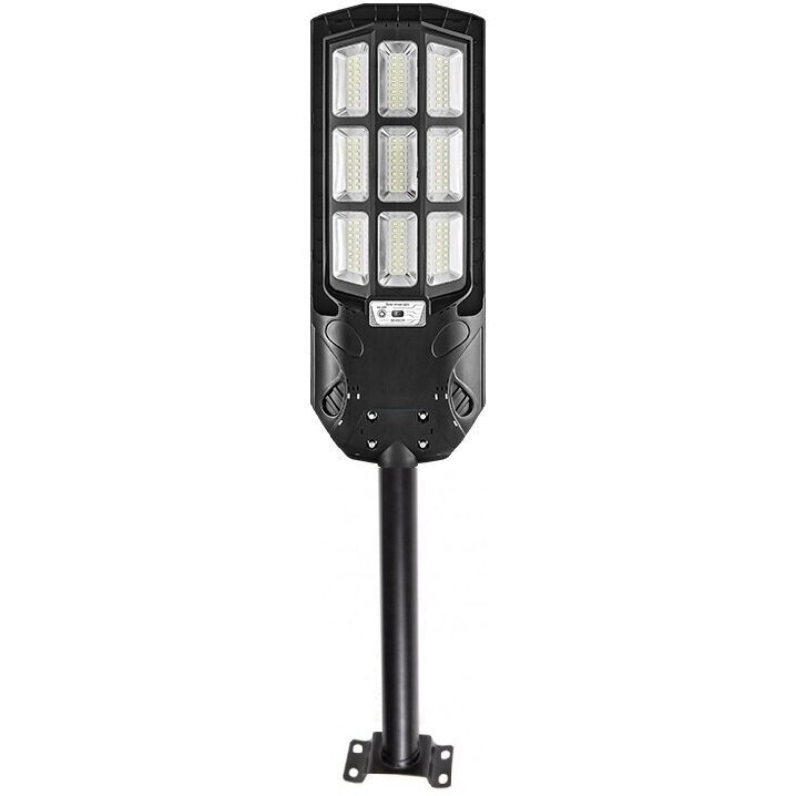 ⬡ Saulės energijos gatvės šviestuvas 300 W 6500K su tvirtinimo galva (LU108M300W, LUMIO)
