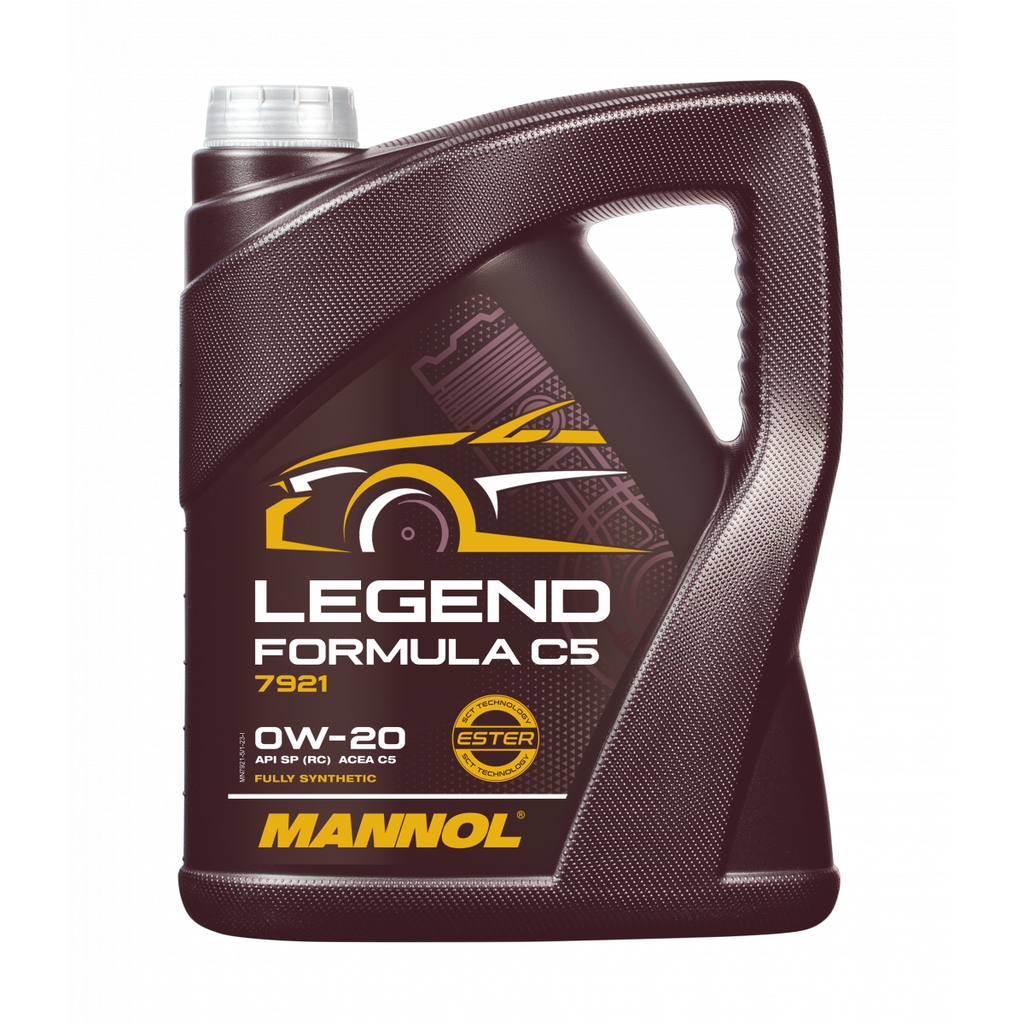 ⬡ MANNOL Bi-synthetic Engine+Ester Legend Formula C5 0W-20 5l (MN79215, MANNOL)