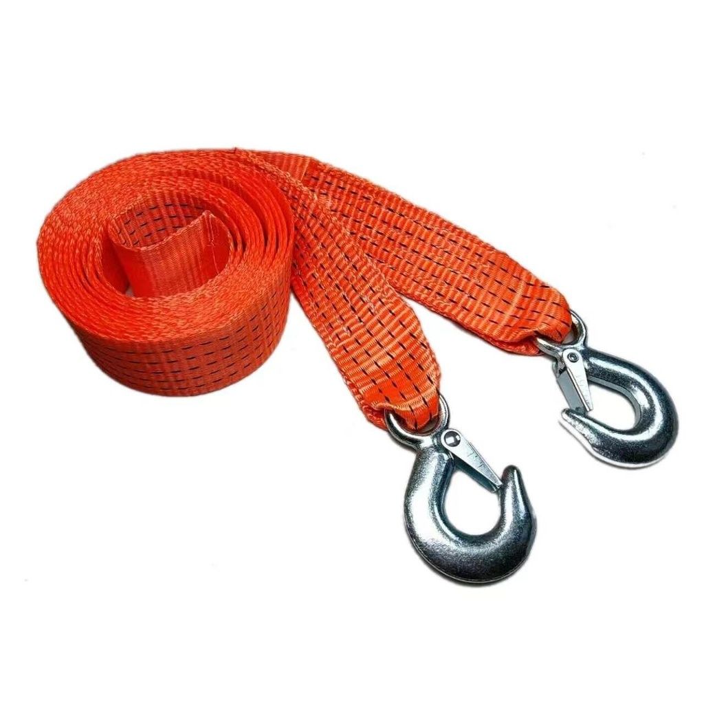⬡ Diržas buksyrinis (su kabliais) 5t 4m x23mm (KR5T)