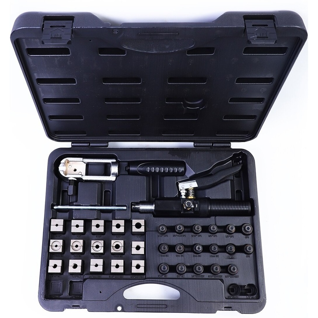 ⬡ Hidraulinis vamzdelių platinimo (valcavimo) įrankių rinkinys 36 vnt. (MHR11689)