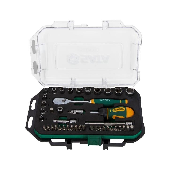 ⬡ 1/4" Dr. 120XP socket set 49pcs (ST109200, SATA)
