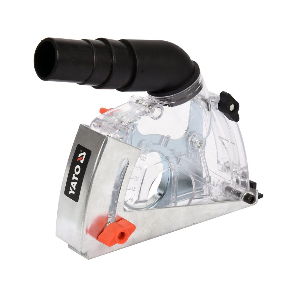 ⬡ Dust guard for grinder (transparent) M14, Ø125mm (YT82992)