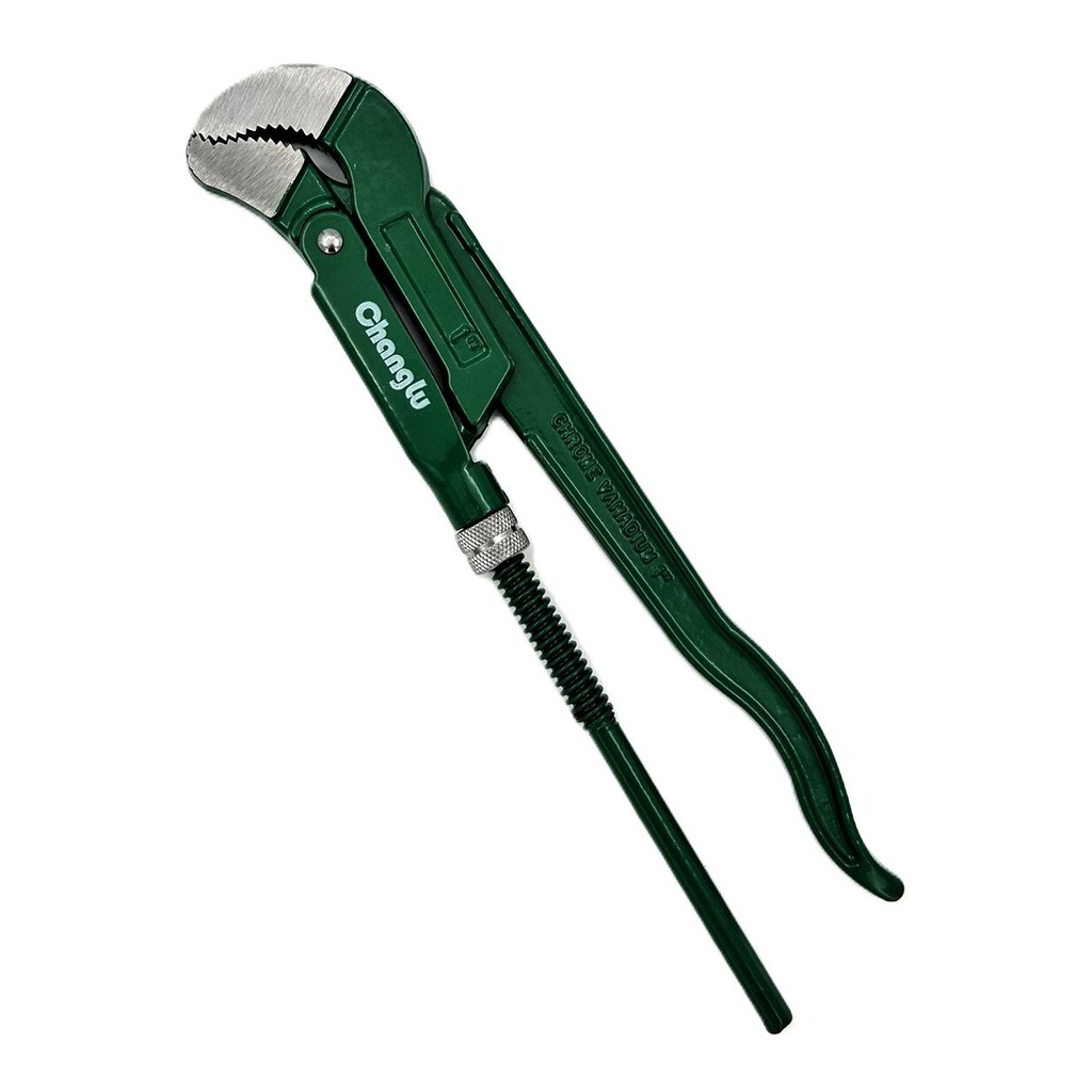 ⬡ Adjustable pipe wrench S type Size 1" (25.4mm) (YT2216, CHANGLU TOOLS)