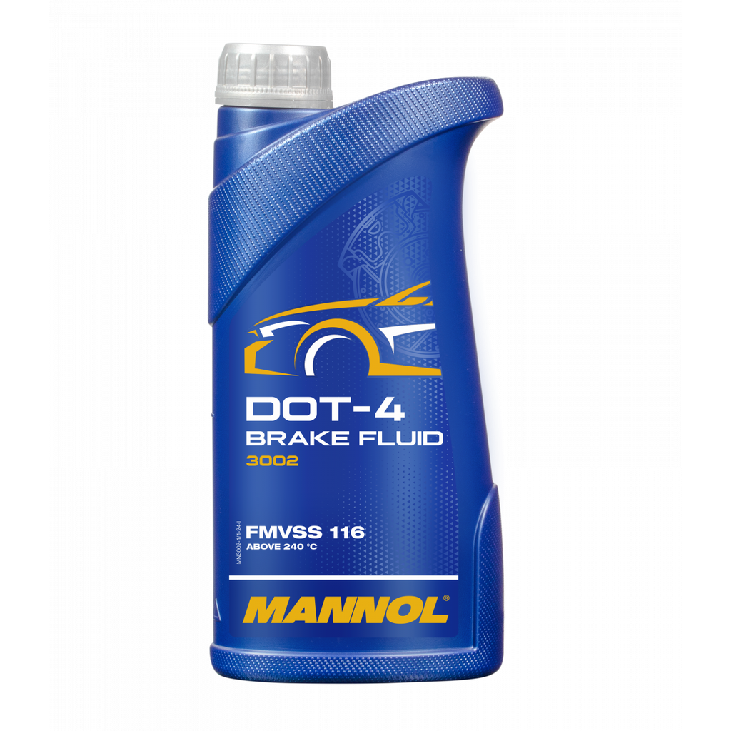 ⬡ Brake fluid DOT-4 1 l (MN30021XG, MANNOL)