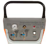 A/C stotis 31.1CR Rest. dvigubam freono surinkimui R134a/R1234yf (01.017.07, SPIN)