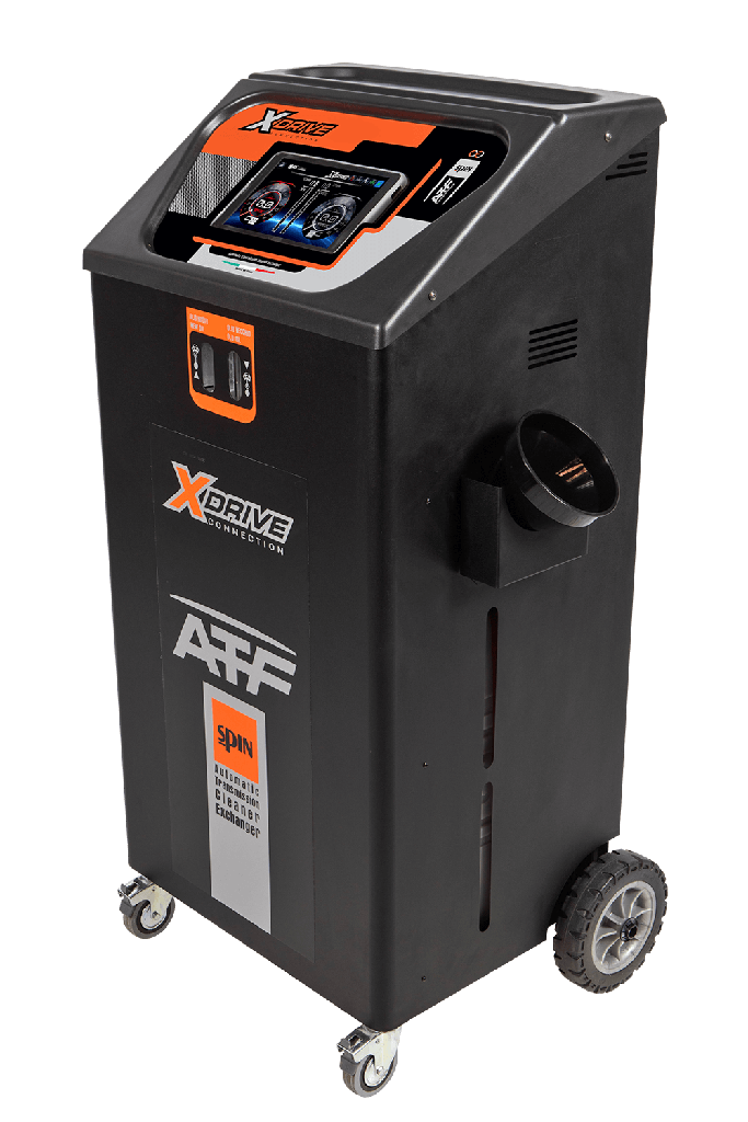 ATF gearbox oil exchanger — ATF X-Drive 10" 2023 pavarų dėžės alyvos keitimo įrenginys su spausdintuvu, Profi (02.023.66.PROFI, SPIN)