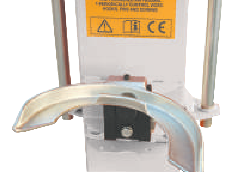 Flange D.240 for single-use dismantling press (03.031.14, SPIN)