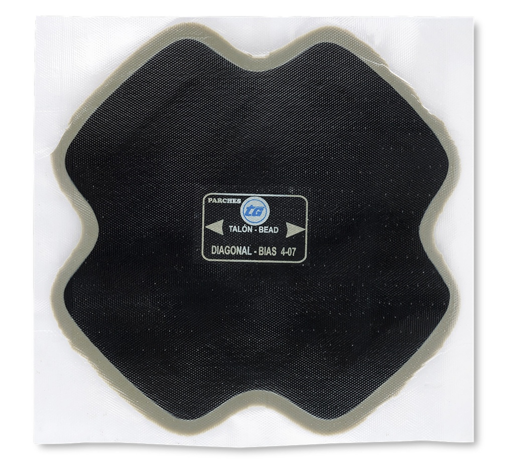 ᴿᴰ Diagonal patch Tirso Gomez 4-07 178mm - 1pc. (02-01-71, REDATS)