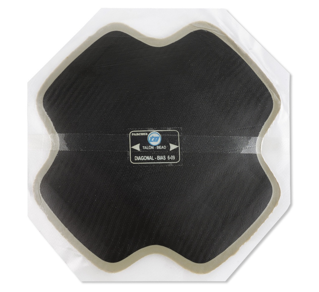 Diagonal patch Tirso Gomez 6-09 228mm - 1pc. (02-01-75, REDATS)