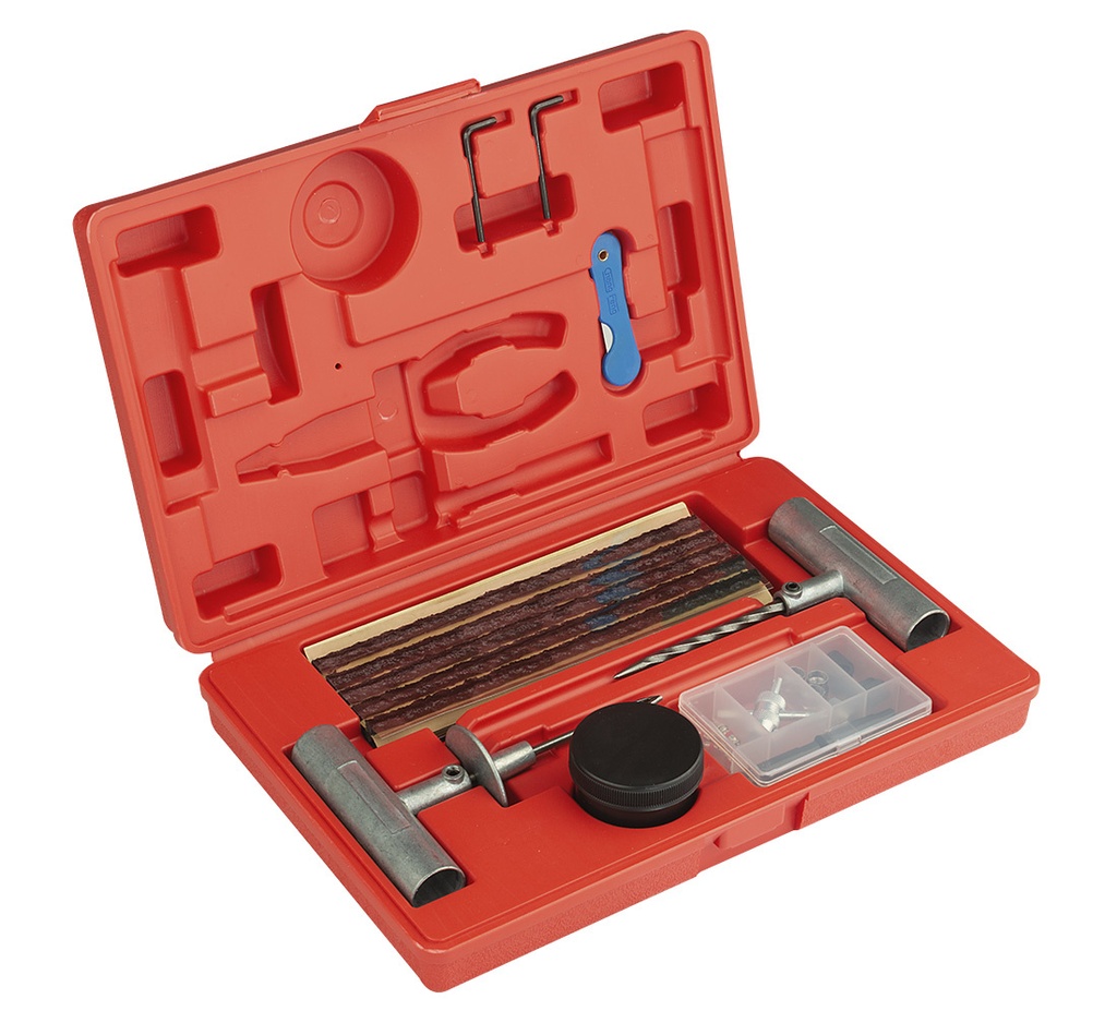 ᴿᴰ Professional repair kit in portable case, red (02-02-42, REDATS)