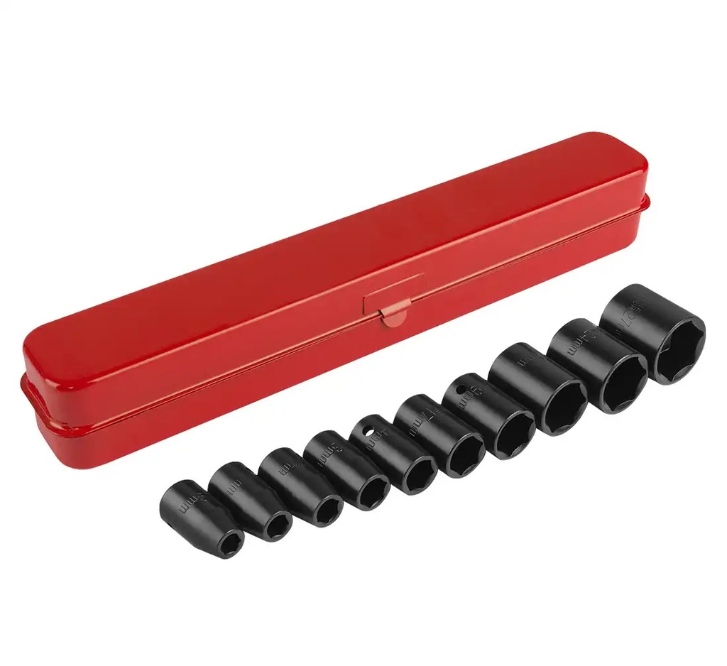 ᴿᴰ Sockets 1/2"" short - 10pcs (04-00-86, REDATS)