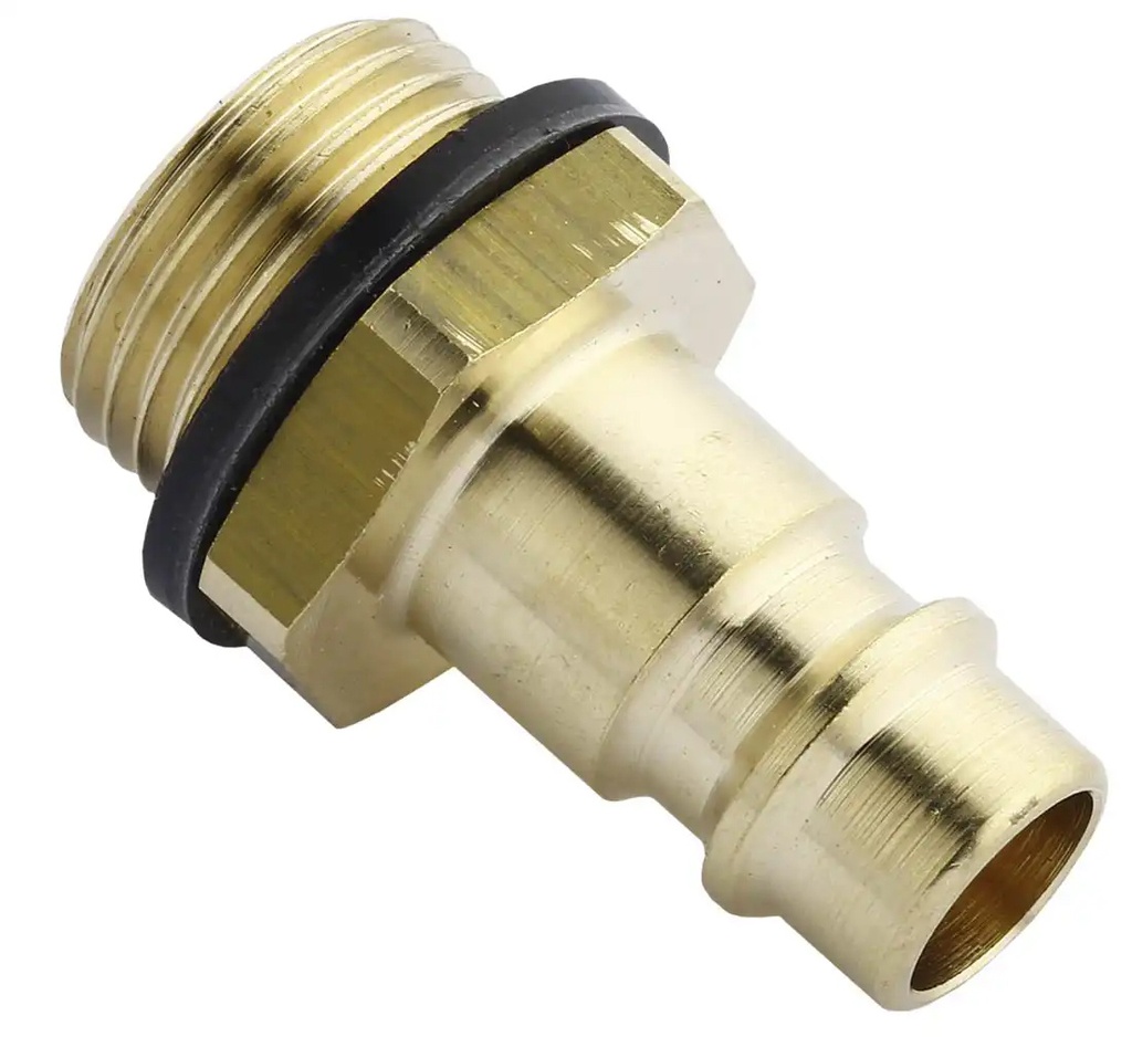 Plug - male thread - 3/8"" RQS type 26 (05-00-69, REDATS)