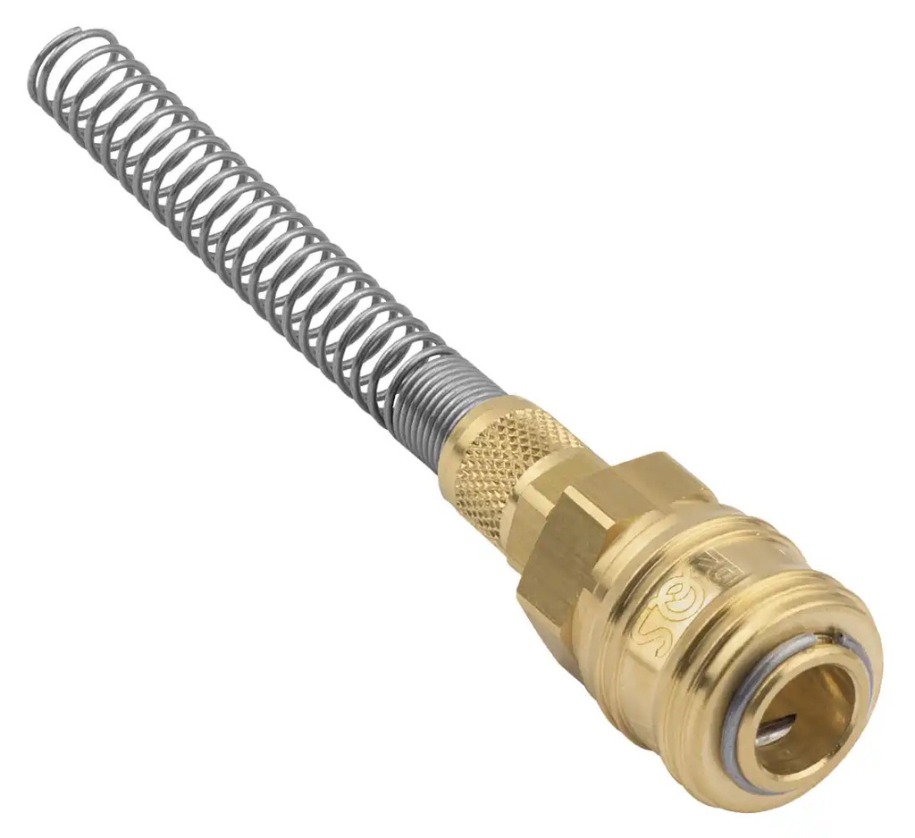 ᴿᴰ Greitoji mova 6-8 mm žarnai RQS 26 tipo, spiralinė įvorė (05-00-70, REDATS)