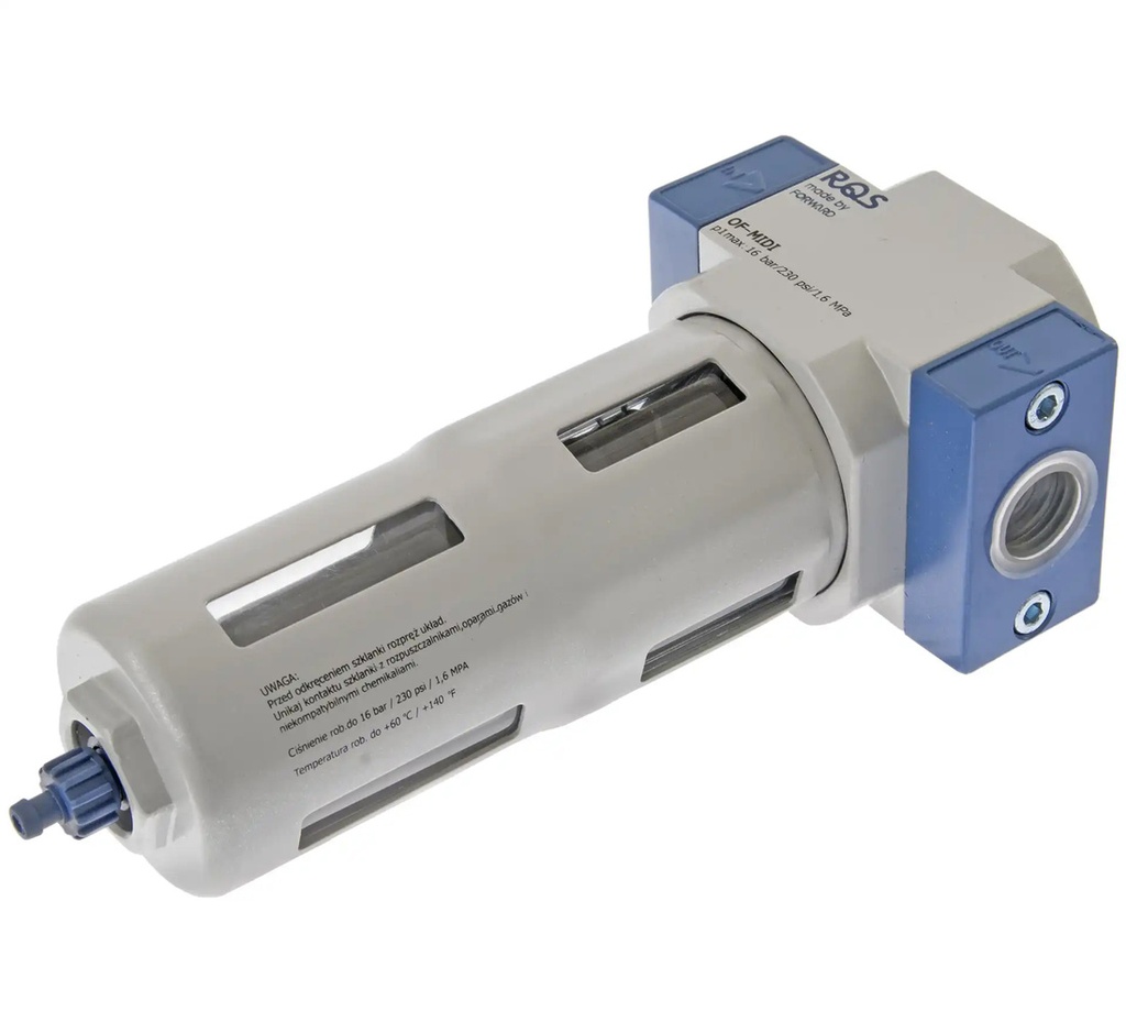 ᴿᴰ Water separator RQS 1/2″, 40 µm filter (05-00-45, REDATS)