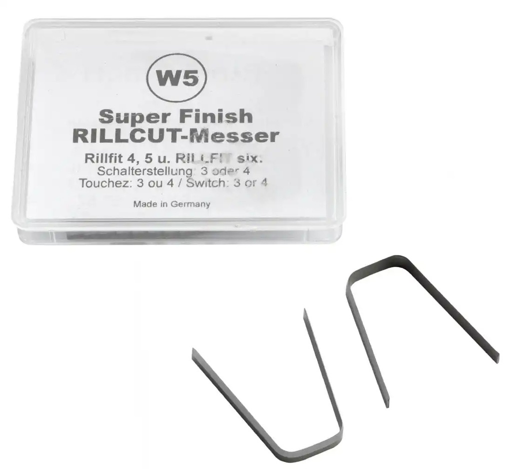 ᴿᴰ Rillcut Blades for RILLFIT W-5, 11-15 mm (18-00-31, REDATS)