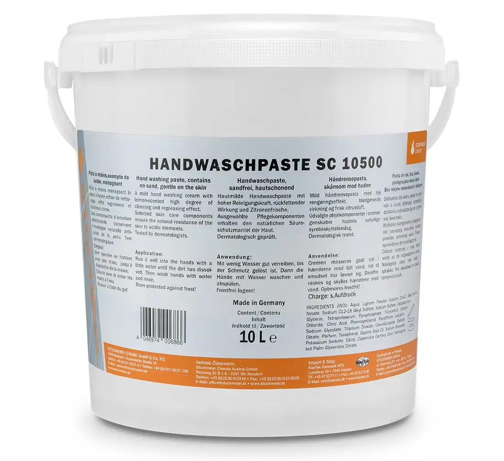 ᴿᴰ Rankų plovimo pasta HANDWASCHPASTE 10 L (09-00-04, HANDWASCHPASTE)