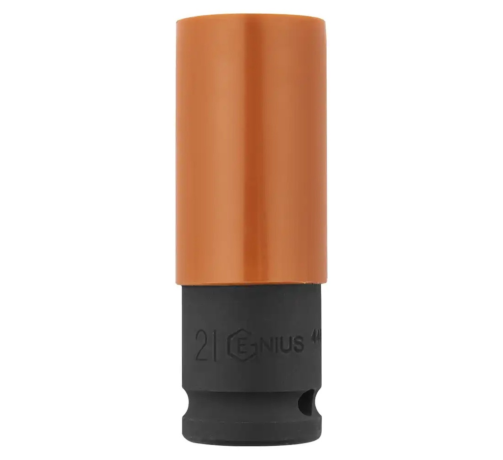 ᴿᴰ Impact socket GENIUS ALU 21 mm, 1/2″ (04-00-80, GENIUS)
