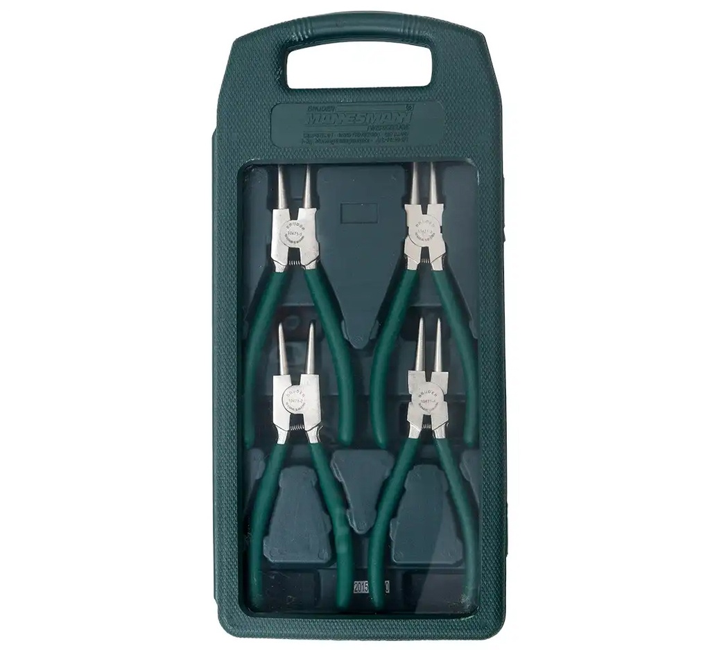 ᴿᴰ Circlip pliers set MANNESMANN, 4 pcs (07-00-68, MANNESMANN)