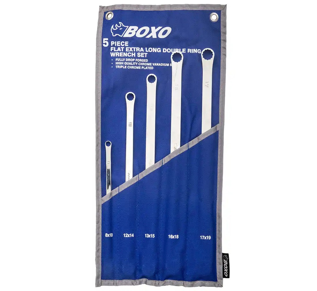 Žieduotų raktų komplektas 5 vnt. BOXO (07-00-56, REDATS)