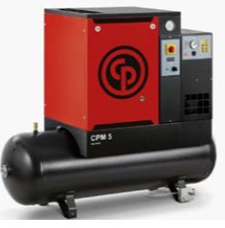 Sraigtinis oro kompresorius su rinktuvu ir džiovintuvu CPM 9D 10 400/50 270 E CE, 4152054435, CHICAGO PNEUMATIC