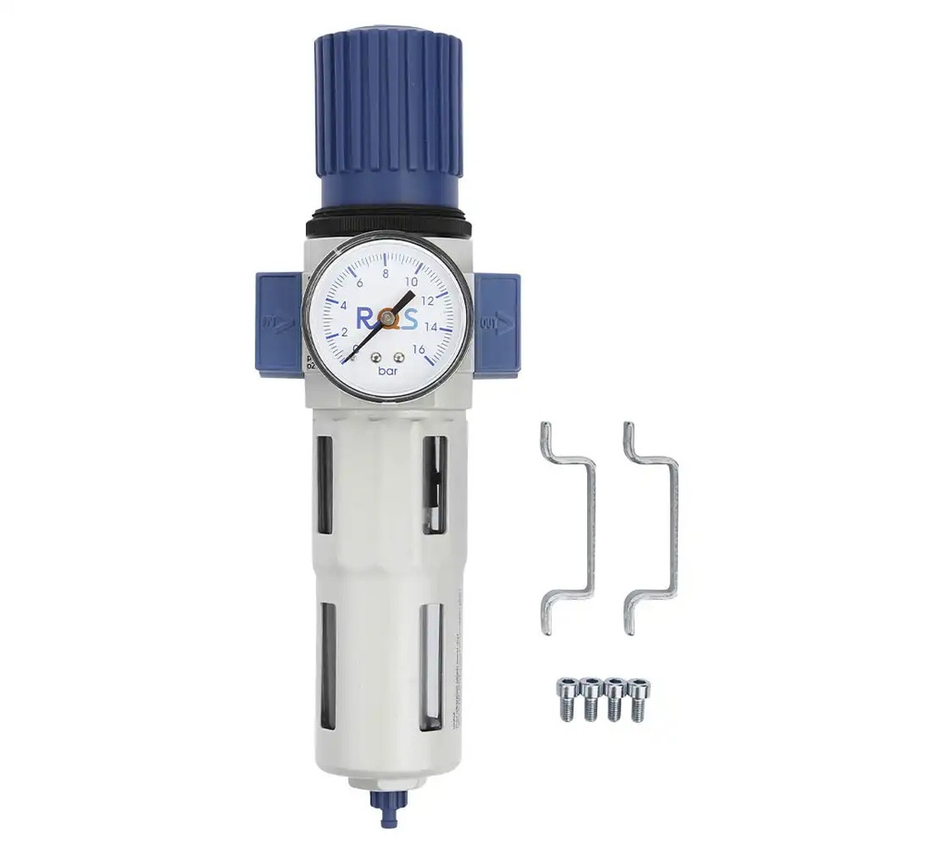 ᴿᴰ Vandens separatorius RQS 3/4″ su manometru (05-00-94, REDATS)