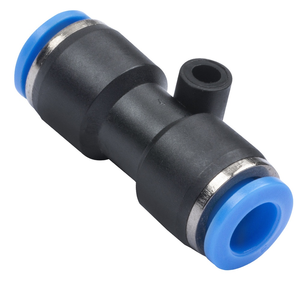 Straight plug connector for 6mm hose pass-through (26-01-15, REDATS)