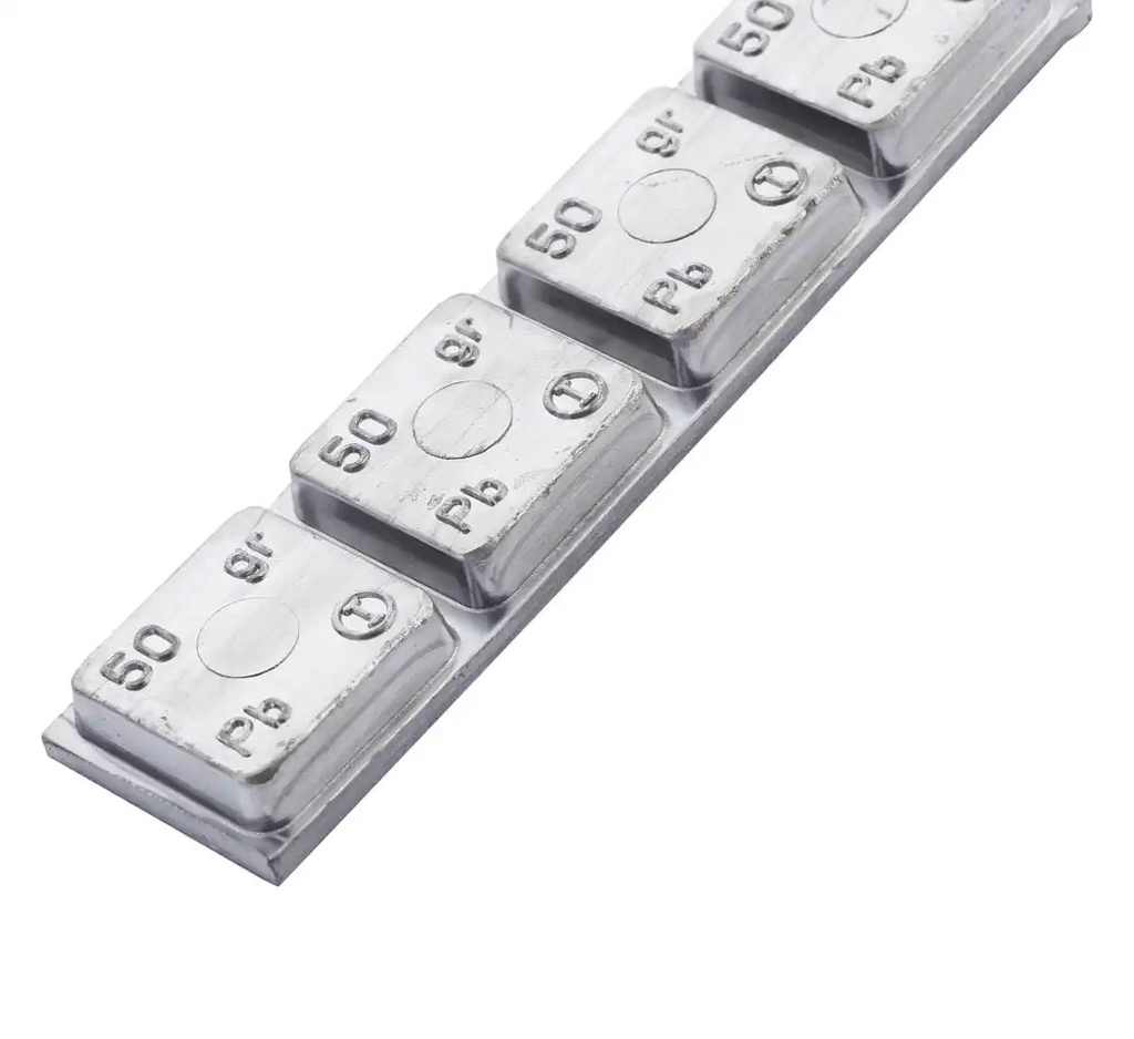 ᴿᴰ Lipnūs svareliai sunkvežimių ratams ALU 4x50 g (01-01-80, REDATS)