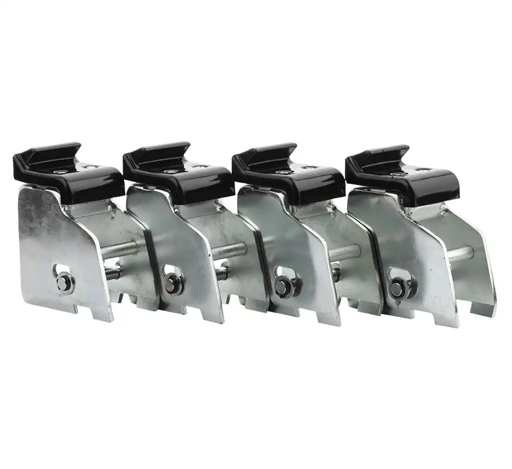 ᴿᴰ Jaw covers ALU for motorcycle tyre changers CORGHI/SICE/MONDOLFO, 4 pcs (12-01-61, REDATS)