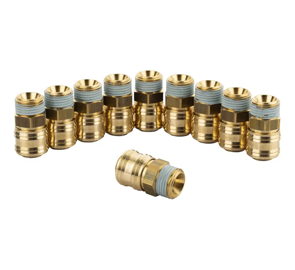 ᴿᴰ Greitoji jungtis RQS 26 tipo, išorinis sriegis 1/2″, 10 vnt. (05-02-14, REDATS)