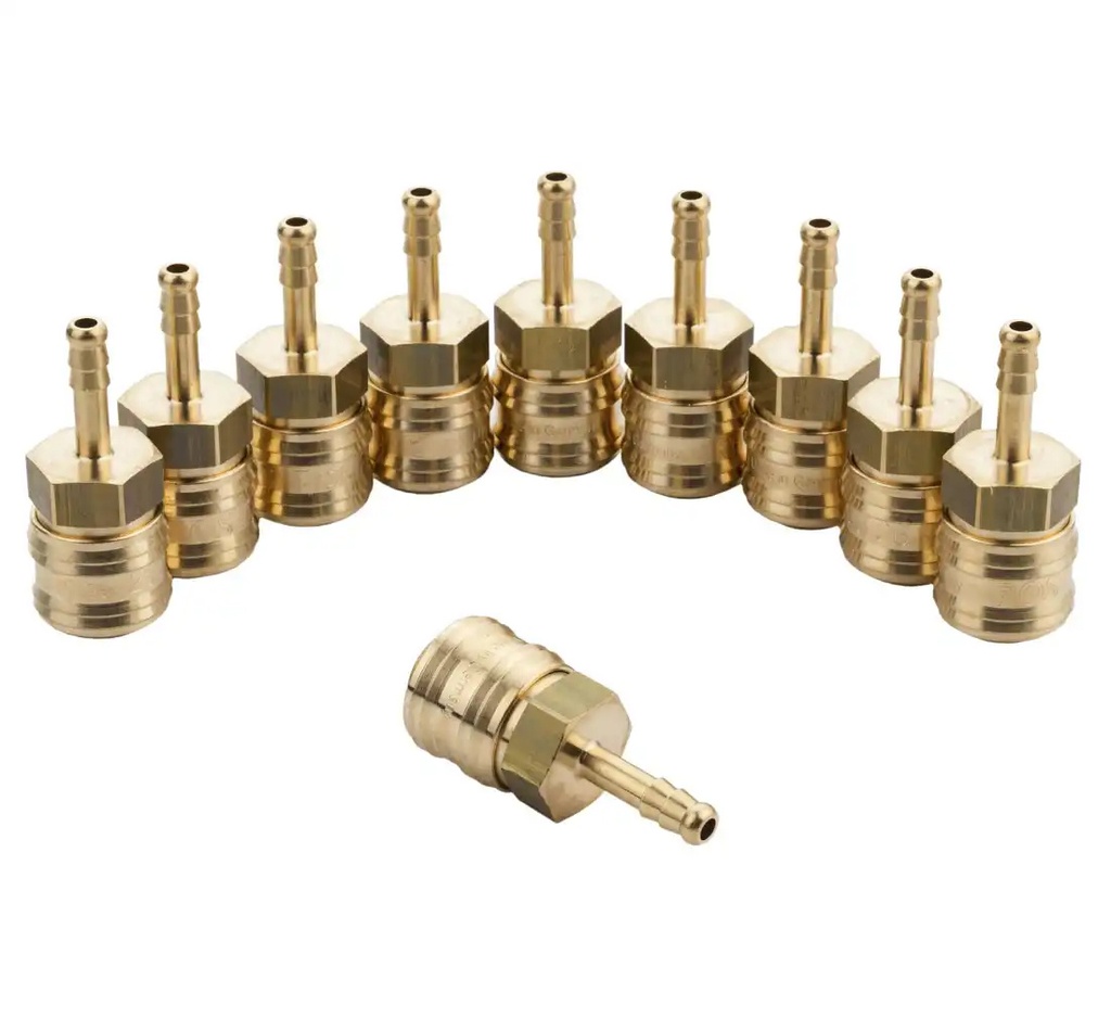 ᴿᴰ Coupling RQS type 26, for 6 mm hose, 10 pcs (05-02-28, REDATS)