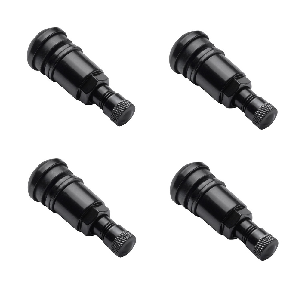 ᴿᴰ Valve TR 525, black, 4 pcs (03-01-52, REDATS)