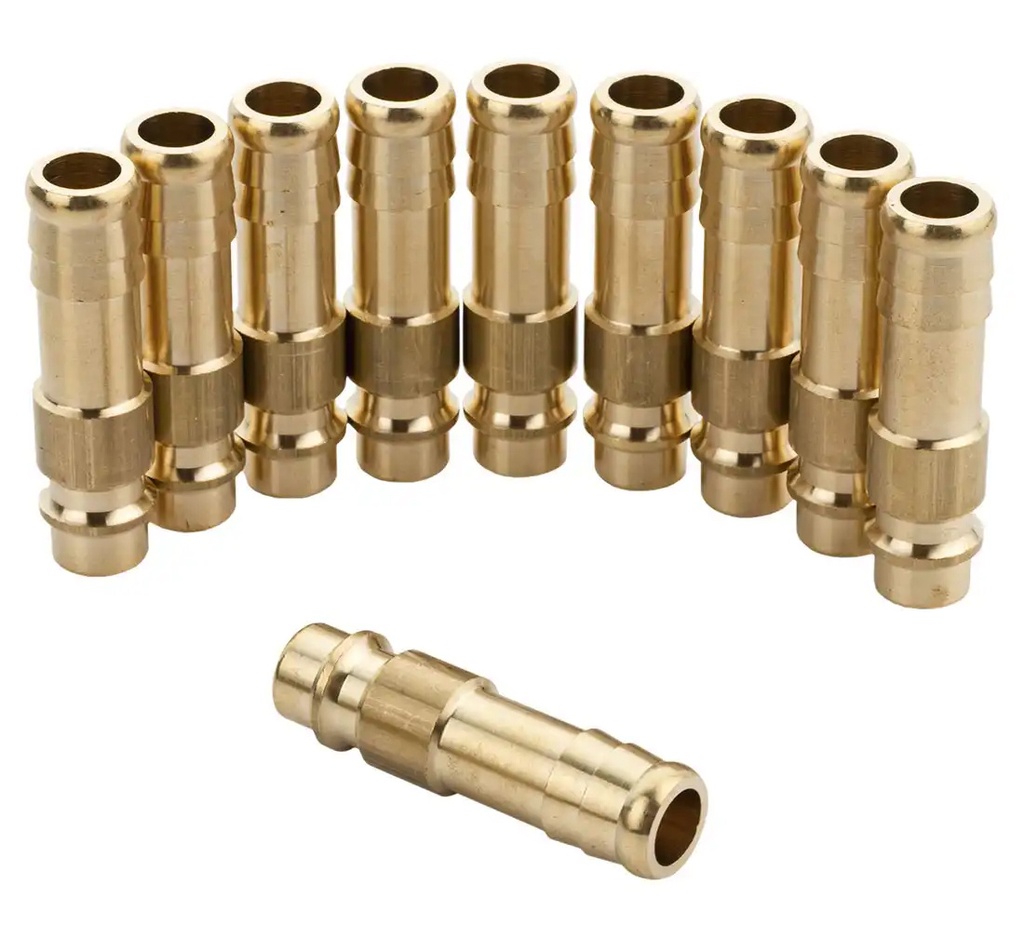 Jungtis oro žarnai 10mm RECTUS, 10 vnt. (05-02-24, REDATS)