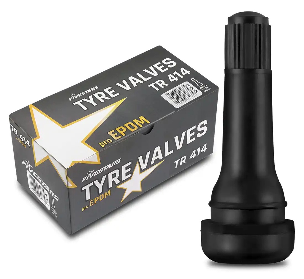 ᴿᴰ Juodas ventilis TR 414, FS PRO EPDM, 100 vnt. (03-02-47, REDATS)