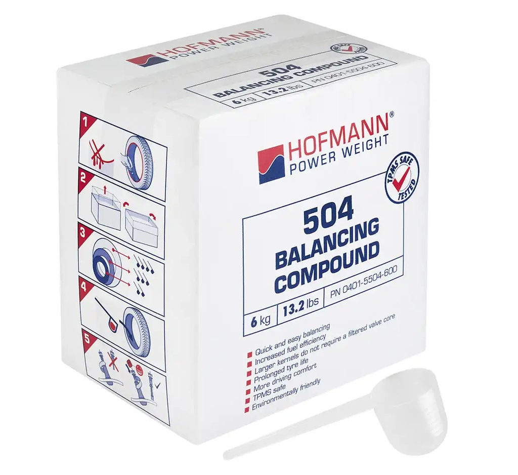 ᴿᴰ Wheel balancing powder HOFMANN 6 kg (08-01-31, HOFMANN)