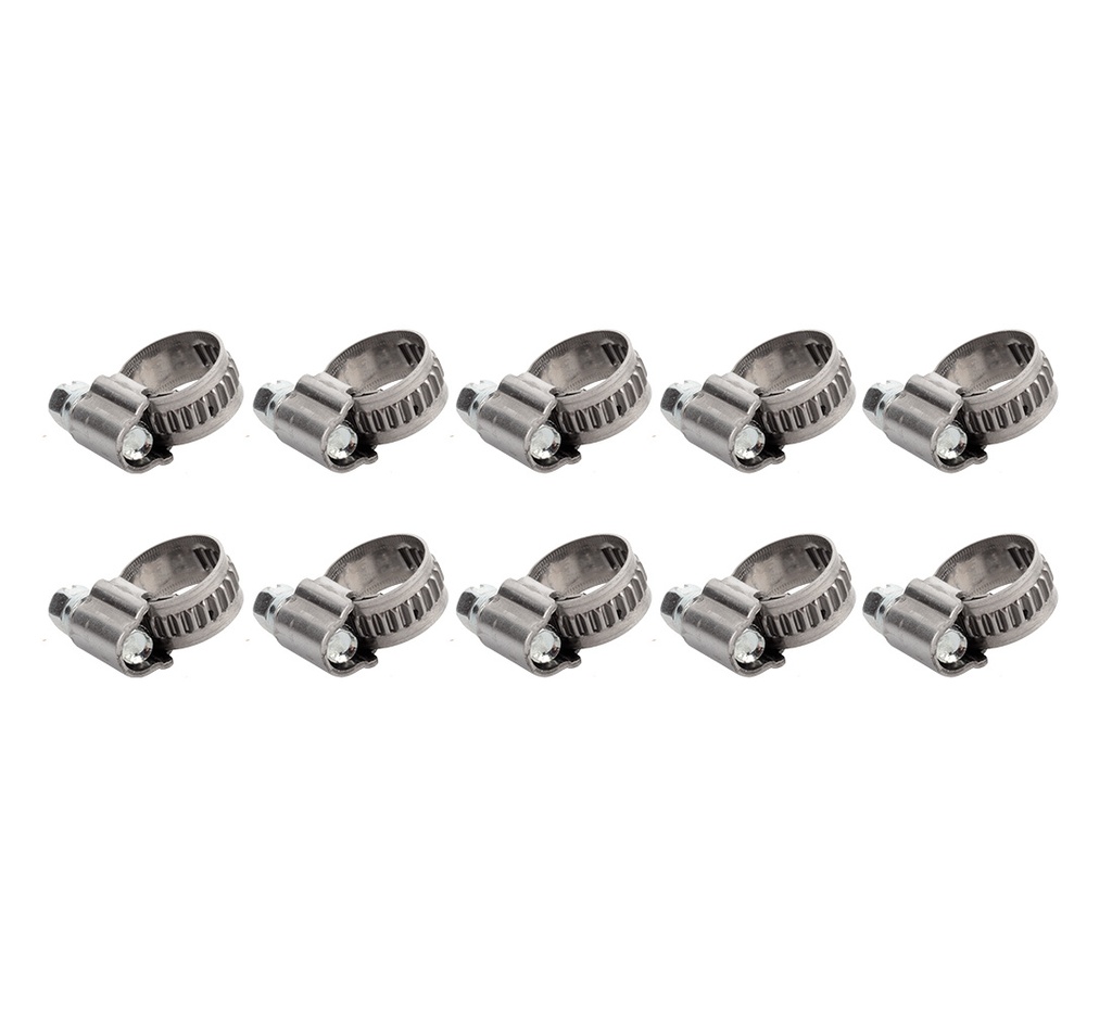 Hose clamp 8-12 mm 10 pcs (05-03-03, REDATS)
